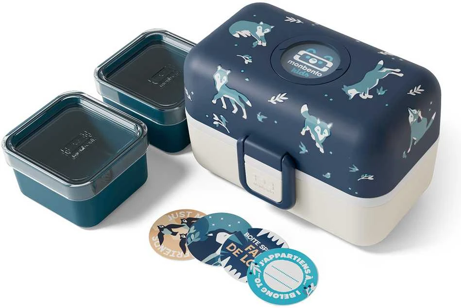 Monbento priešpiečių dėžutė vaikams Tresor 0,75L Wolf