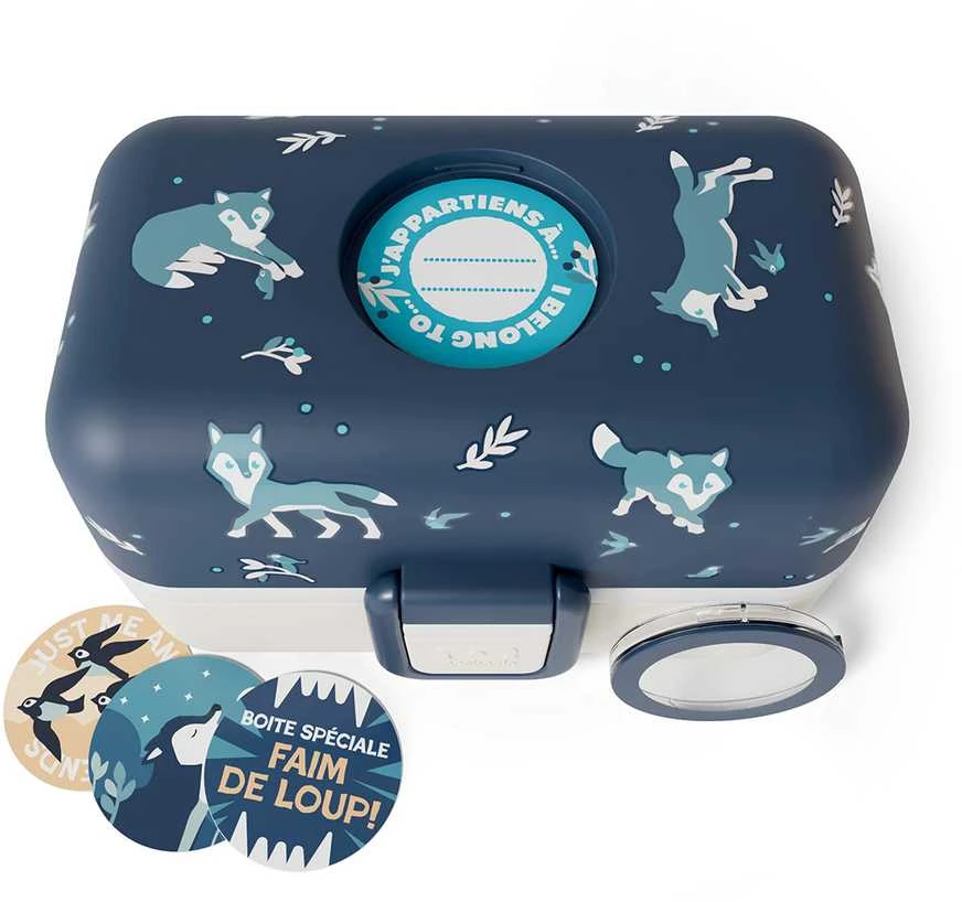 Monbento priešpiečių dėžutė vaikams Tresor 0,75L Wolf
