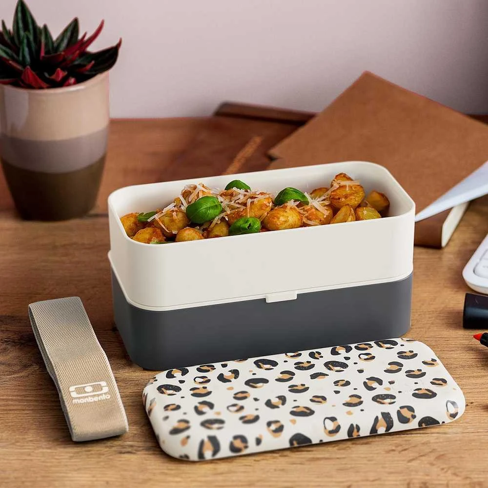 Monbento Original bento Priešpiečių dėžutė 1 l Leopard