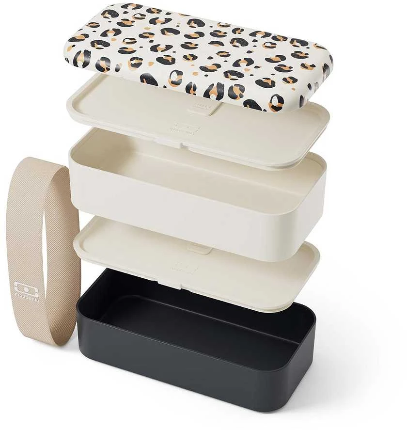 Monbento Original bento Priešpiečių dėžutė 1 l Leopard