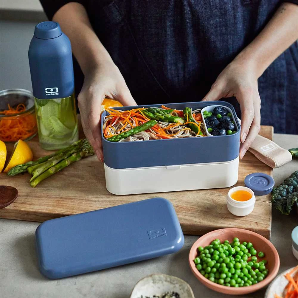 Monbento Bento Original Ble Natural tamsiai mėlyna