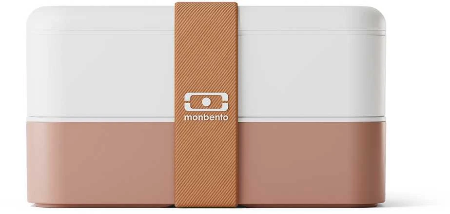 Monbento Original bento Priešpiečių dėžutė 1 l Rožinė Floral