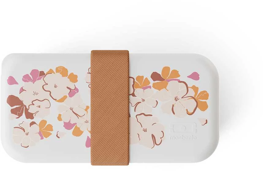 Monbento Original bento Priešpiečių dėžutė 1 l Rožinė Floral