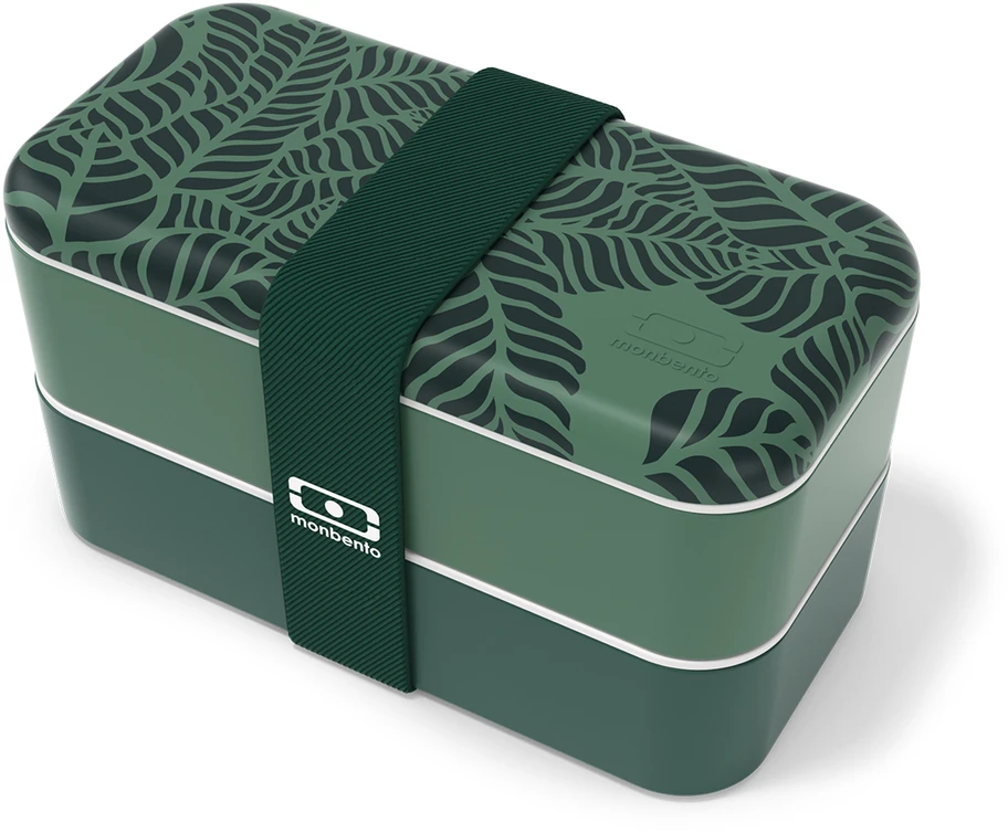 Monbento Bento Original Graphic Jungle žalia