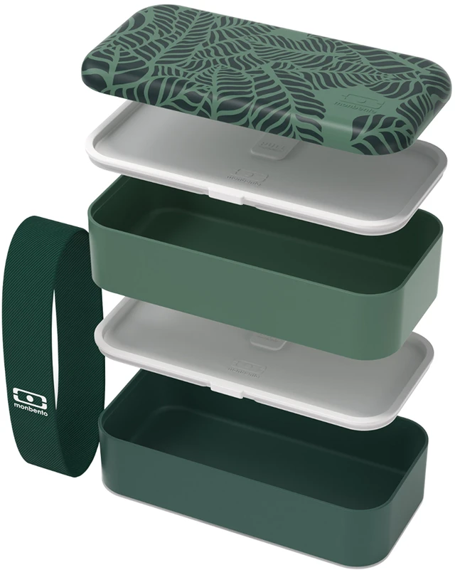 Monbento Bento Original Graphic Jungle žalia