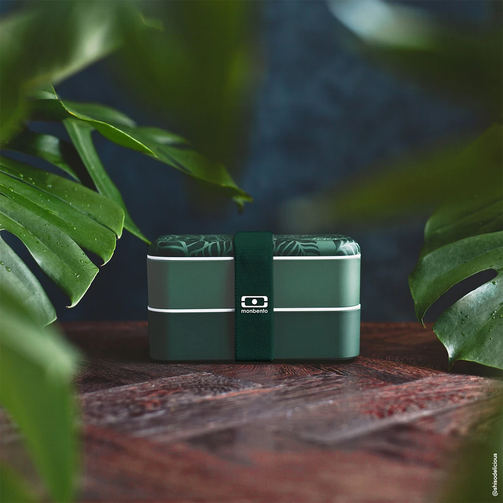 Monbento Bento Original Graphic Jungle žalia