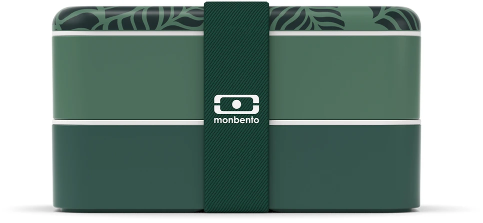 Monbento Bento Original Graphic Jungle žalia
