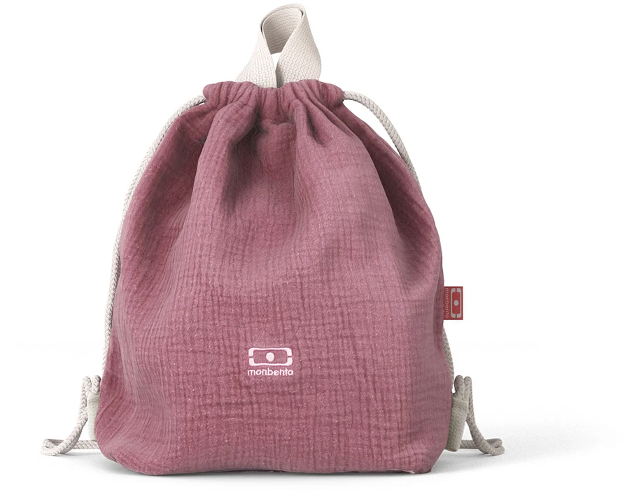 Monbento Lunchbag Plecaczek Buddy rožinė