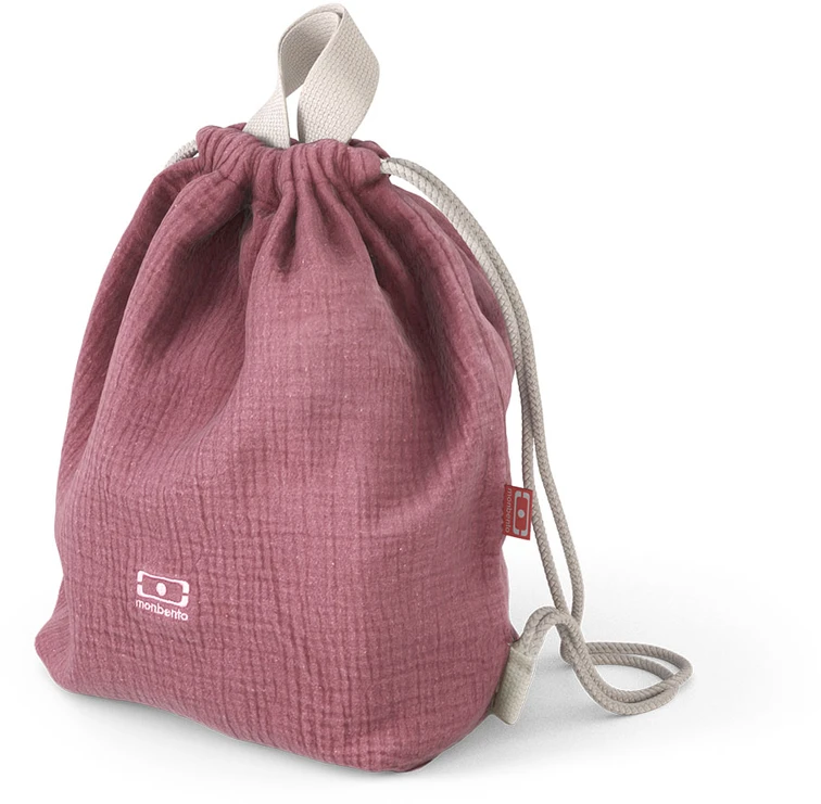 Monbento Lunchbag Plecaczek Buddy rožinė