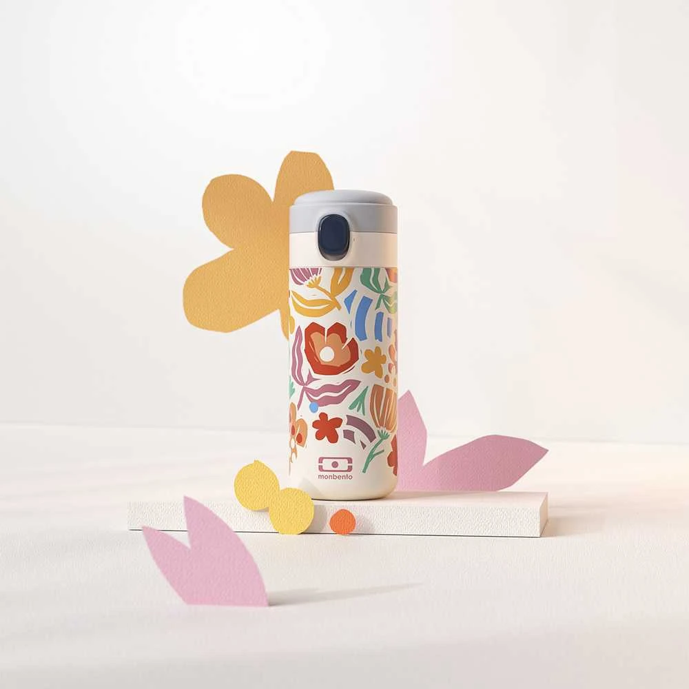 Monbento Pop termo puodelis 0,36 l Paper Cut