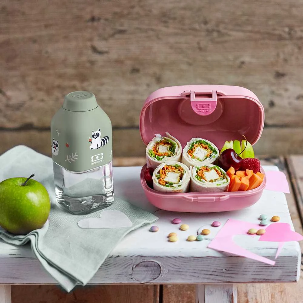 Monbento S Positive Racoon oliwkowy