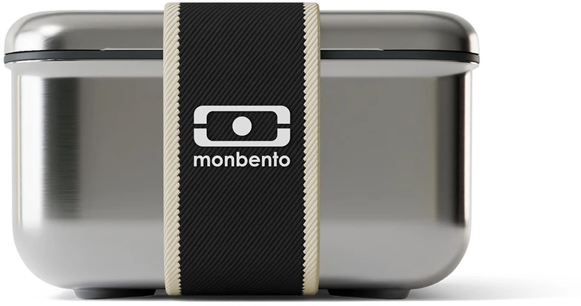 Monbento Priešpiečių dėžutė bento Sense 1L nerūdijantis plienas Juodas Onyx