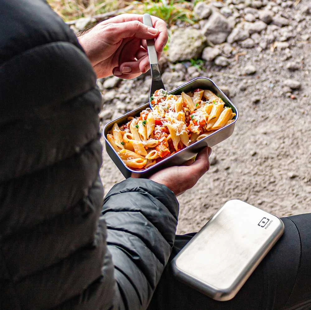 Monbento Sense bento Priešpiečių dėžutė 0,7 l Žalias Natural