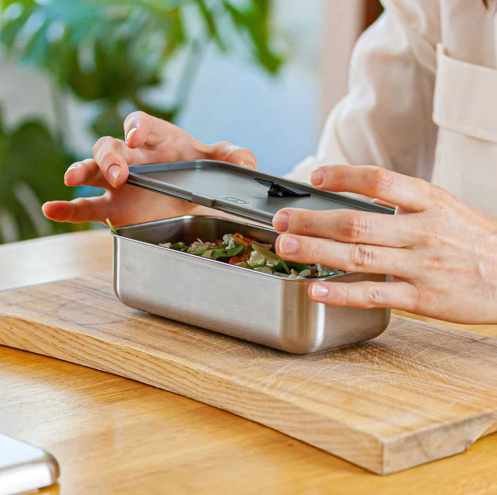 Monbento Sense bento Priešpiečių dėžutė 0,7 l Žalias Natural