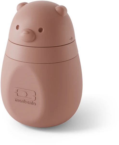 Monbento silikonowa tubka na musy vaikams Yummy 150 ml Rožinė Blush