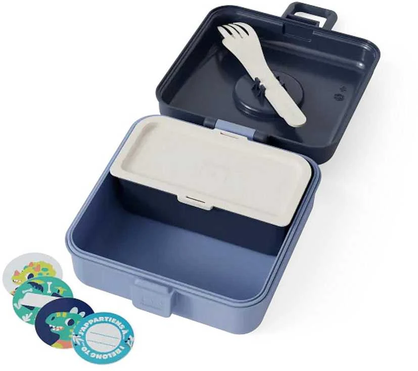 Monbento Snacky pietų dėžutė vaikams 0,85 l Mėlyna Infinity