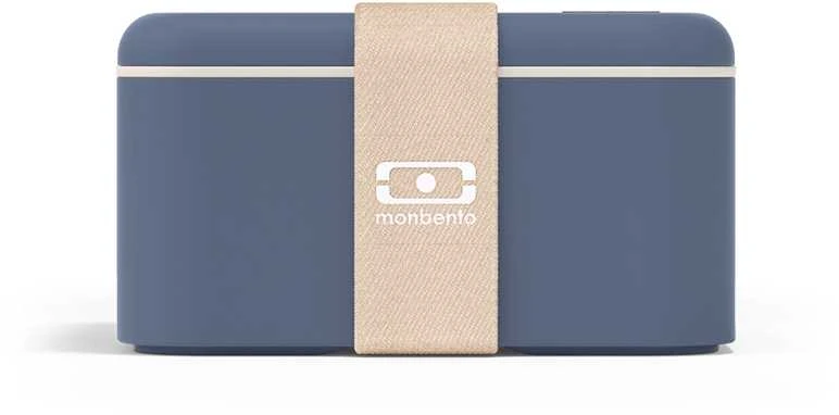 Mėlyna Monbento Bento Square Natural Mėlyna mėlyna