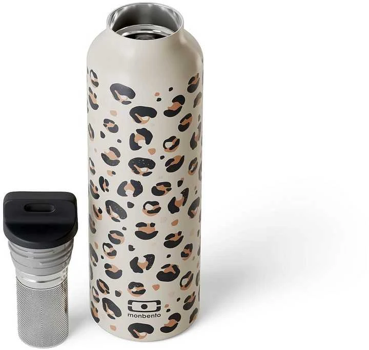 Monbento plieno termo butelis 0,5 l Leopardo spalvos