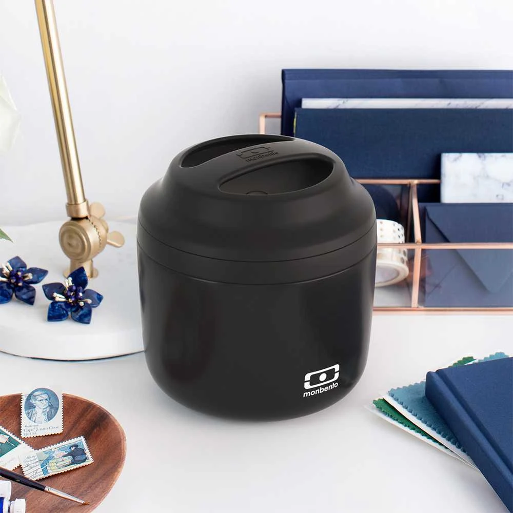 Monbento MB-Termos obiadowy Element, Juodas Onyx