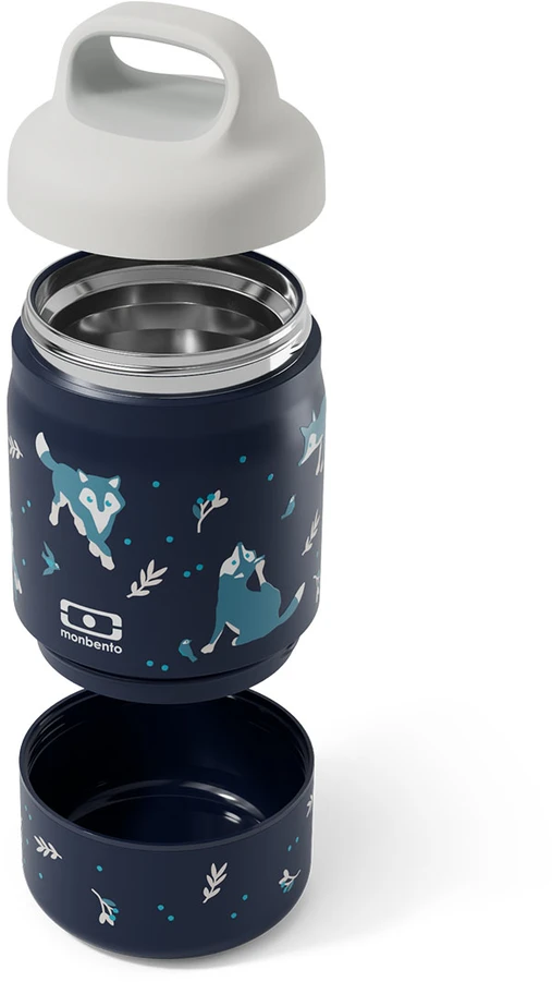 Monbento termos obiadowy vaikams Handy 500ml Mėlyna Wolf