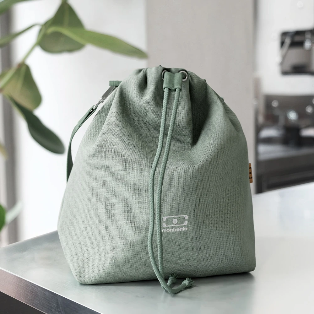 Monbento Thermal Bag Fresh 5,7L - žalias natūralus