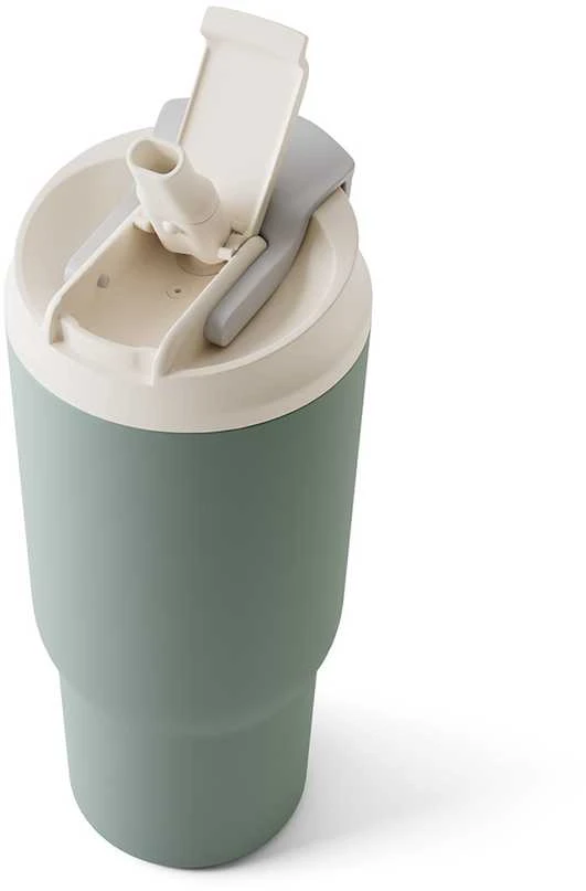 Monbento kelioninis termo puodelis 0,6 l, žalias, natūralus
