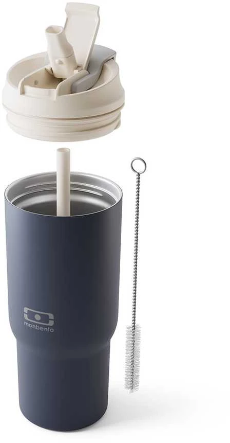 Monbento kelioninis puodelis 0,6 l mėlynas „Infinity“ termo puodelis