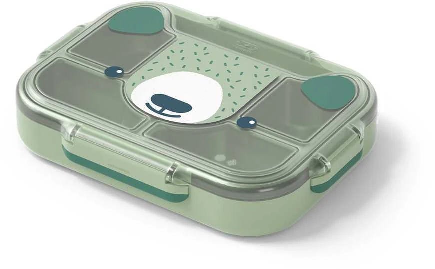 Monbento Wonder lunchbox vaikams 0,95 l Žalias Bear