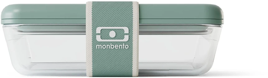 Monbento x Pyrex Priešpiečių dėžutė stiklinis Pure - Žalias Natural