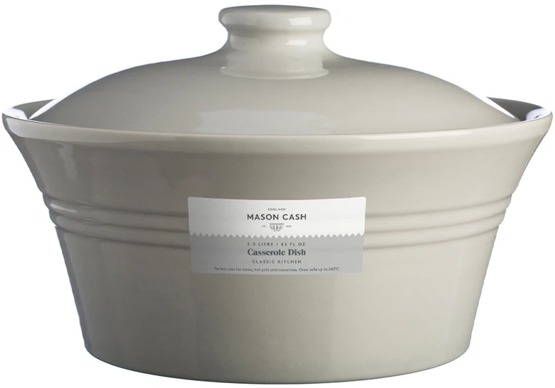 2,5 l talpos „Classic Kitchen“ pilkas kepimo indas / „Mason Cash“
