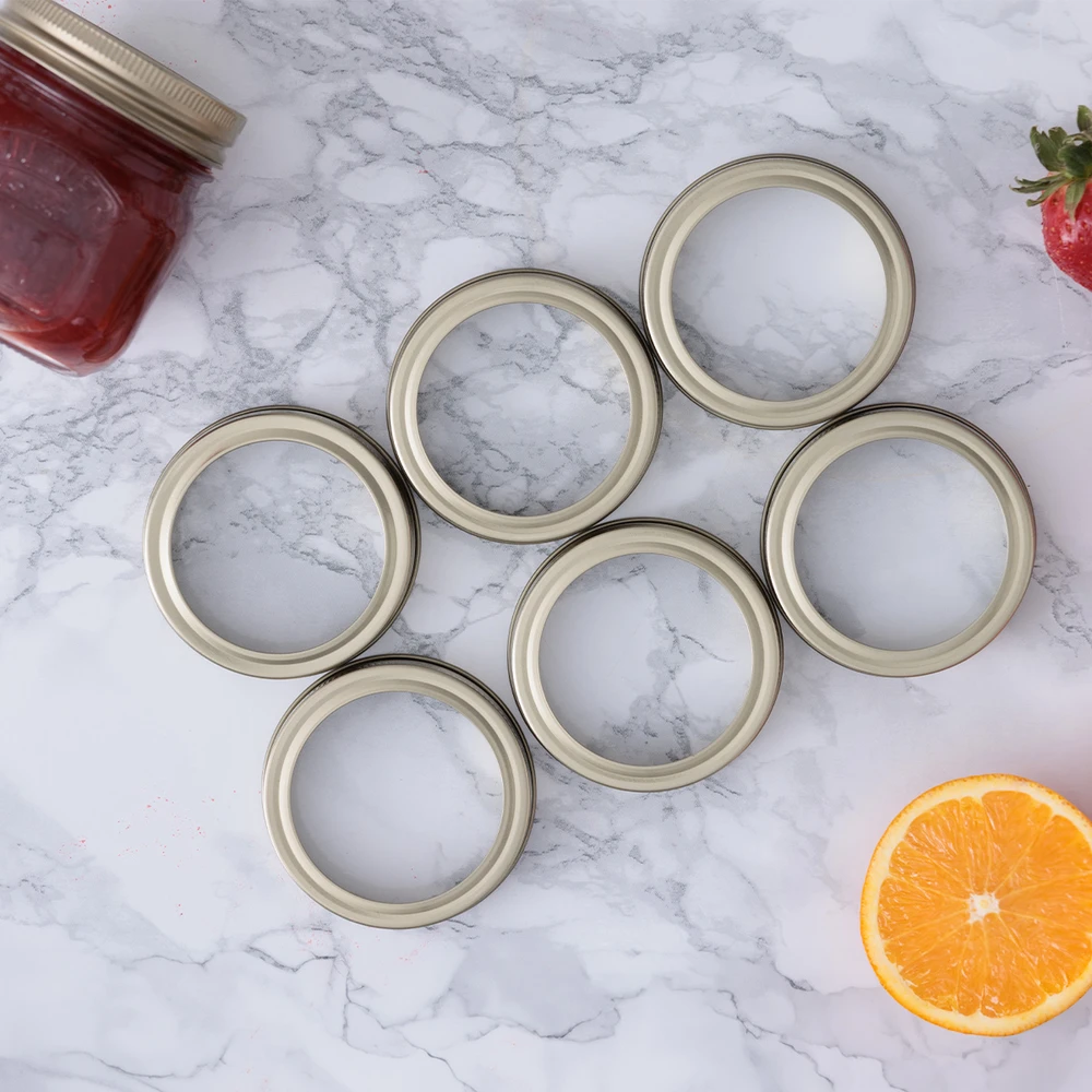 Kilner Rayware Group KIL-Rinkinys 6 stiklainių dangteliai, konservuoti stiklainiai