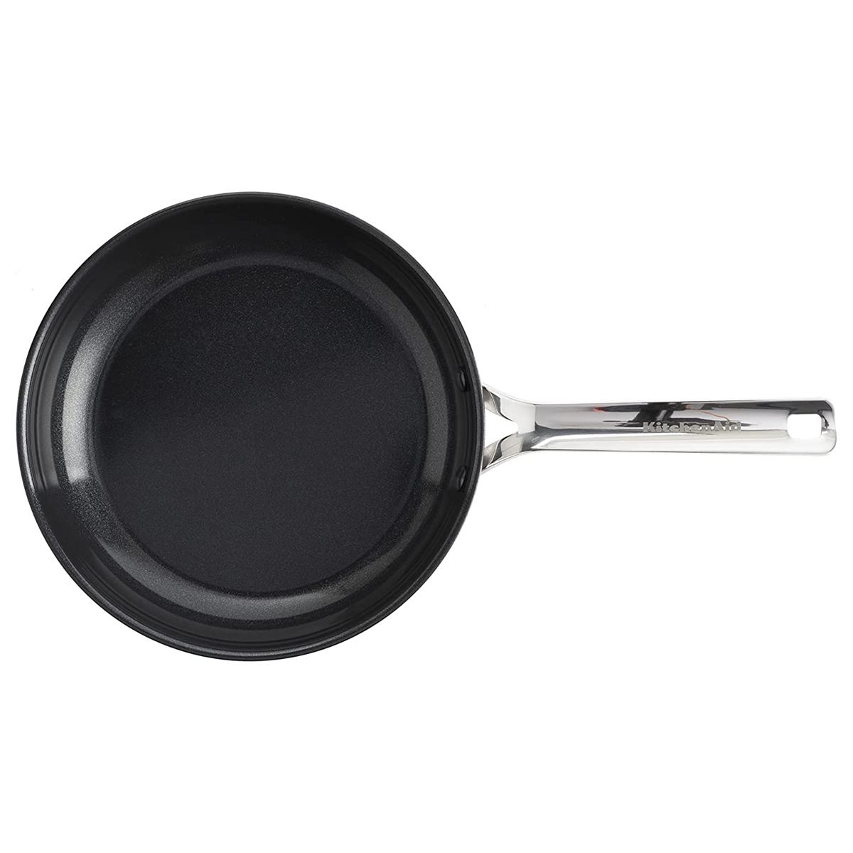 Plieninė keptuvė su danga 24 cm / KitchenAid