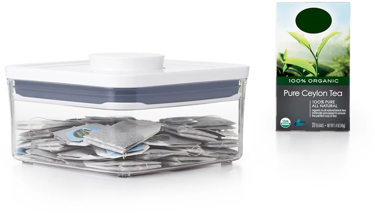 OXO-POP konteineris 1,1l. kvadratinis L mini, geros rankenos