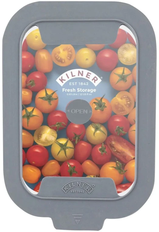 „Kilner Rayware Group“ KIL-Stiklinis 0,63 l stačiakampis NF hermetiškas indas