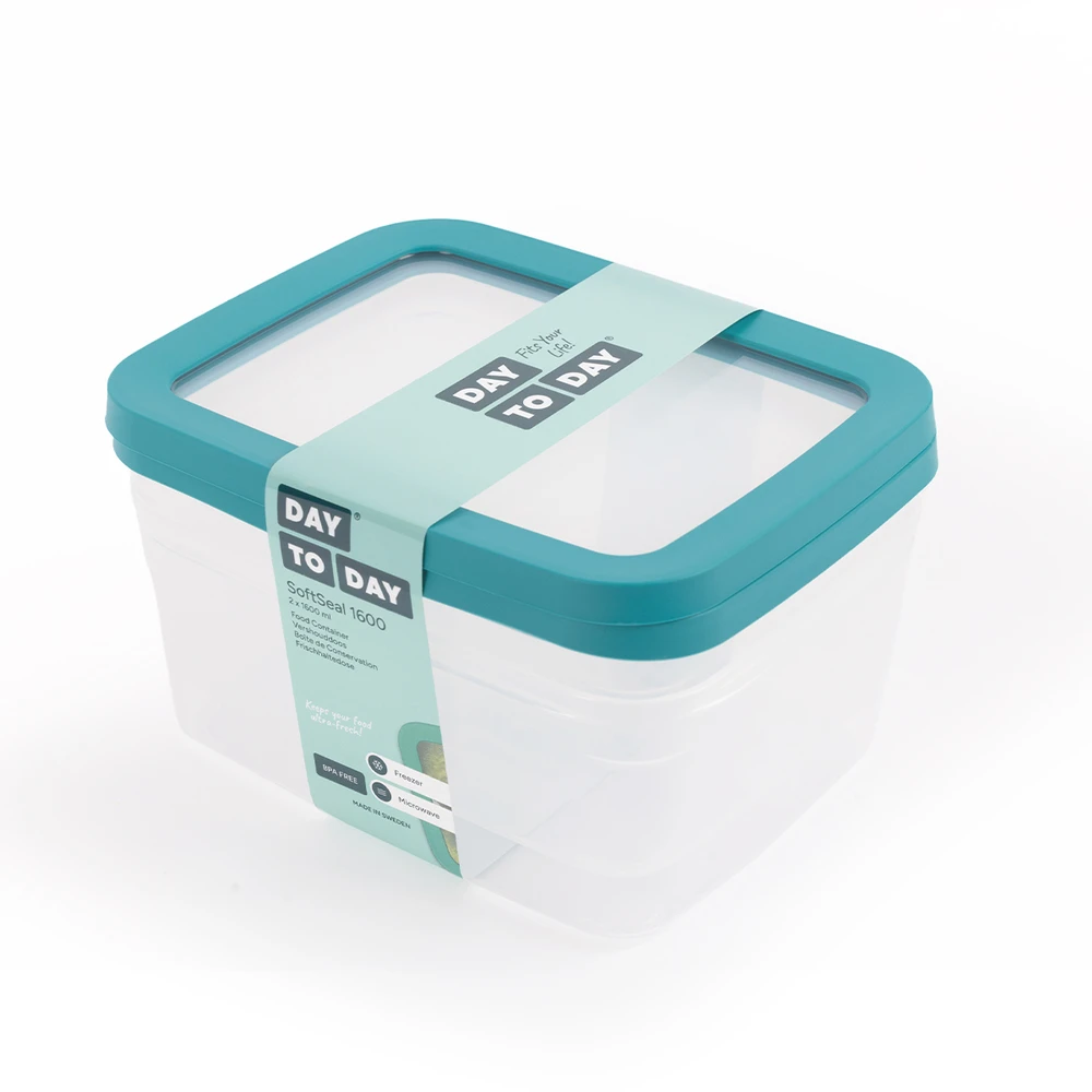 SoftSeal šaldytuvo indeliai 2 x 1,6 l / Amuse