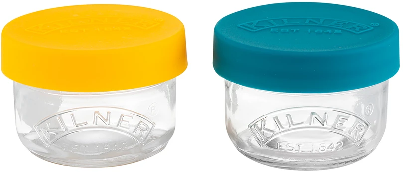 Kilner Rayware Group KIL-2 užkandžių indelių rinkinys 0,125 l.