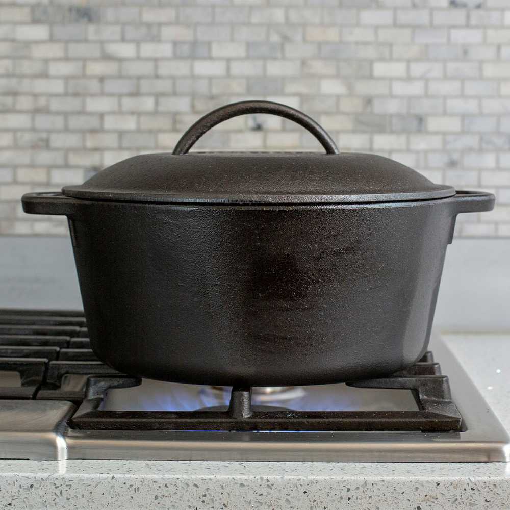OLANDŲ ORKANIS 4.7L / Lodge ketaus puodas