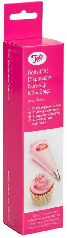 Vienkartinės konditerijos rankovės ant ritinio - 30 vnt - 29,5 cm / Tala