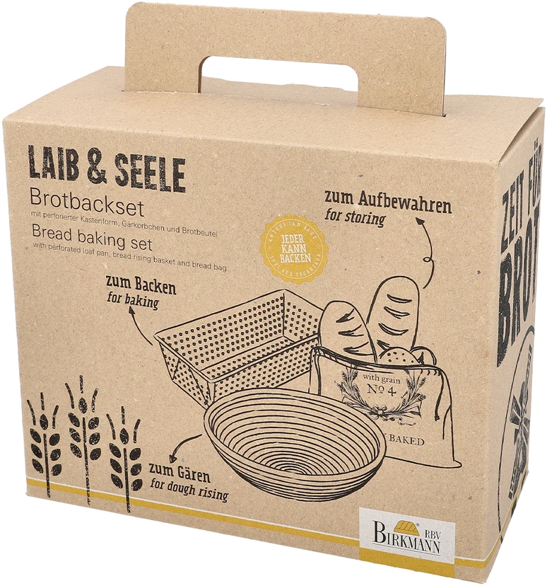 Rinkinys do pieczenia chleba 3 el. LAIB & SEELE / Birkmann