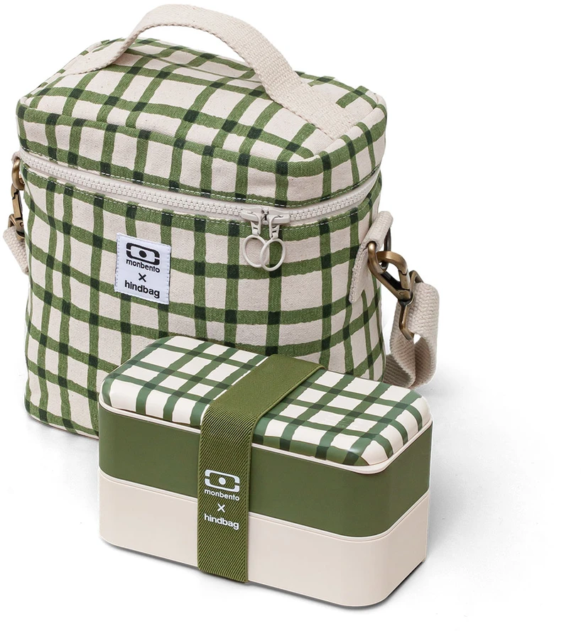 Pietų dėžutės + termo krepšio rinkinys Monbento × Hindbag – riboto leidimo