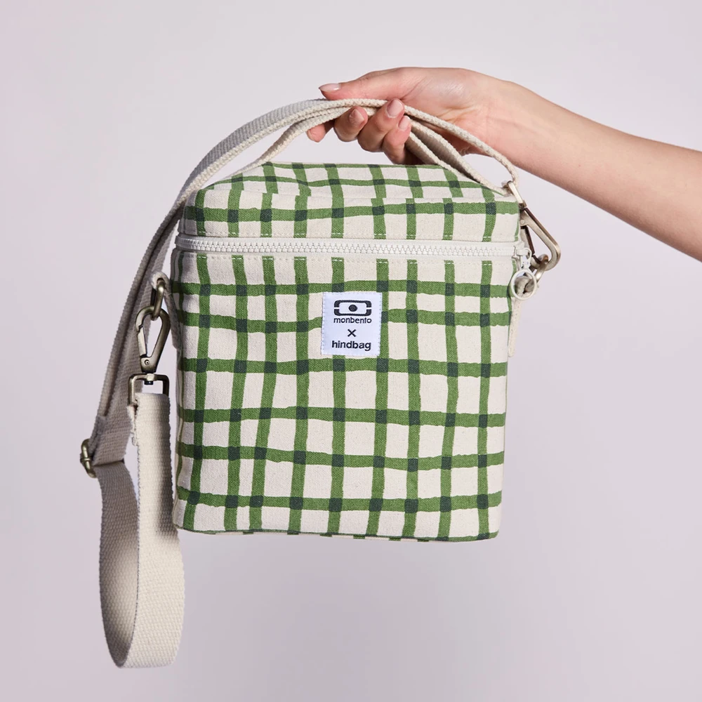 Pietų dėžutės + termo krepšio rinkinys Monbento × Hindbag – riboto leidimo