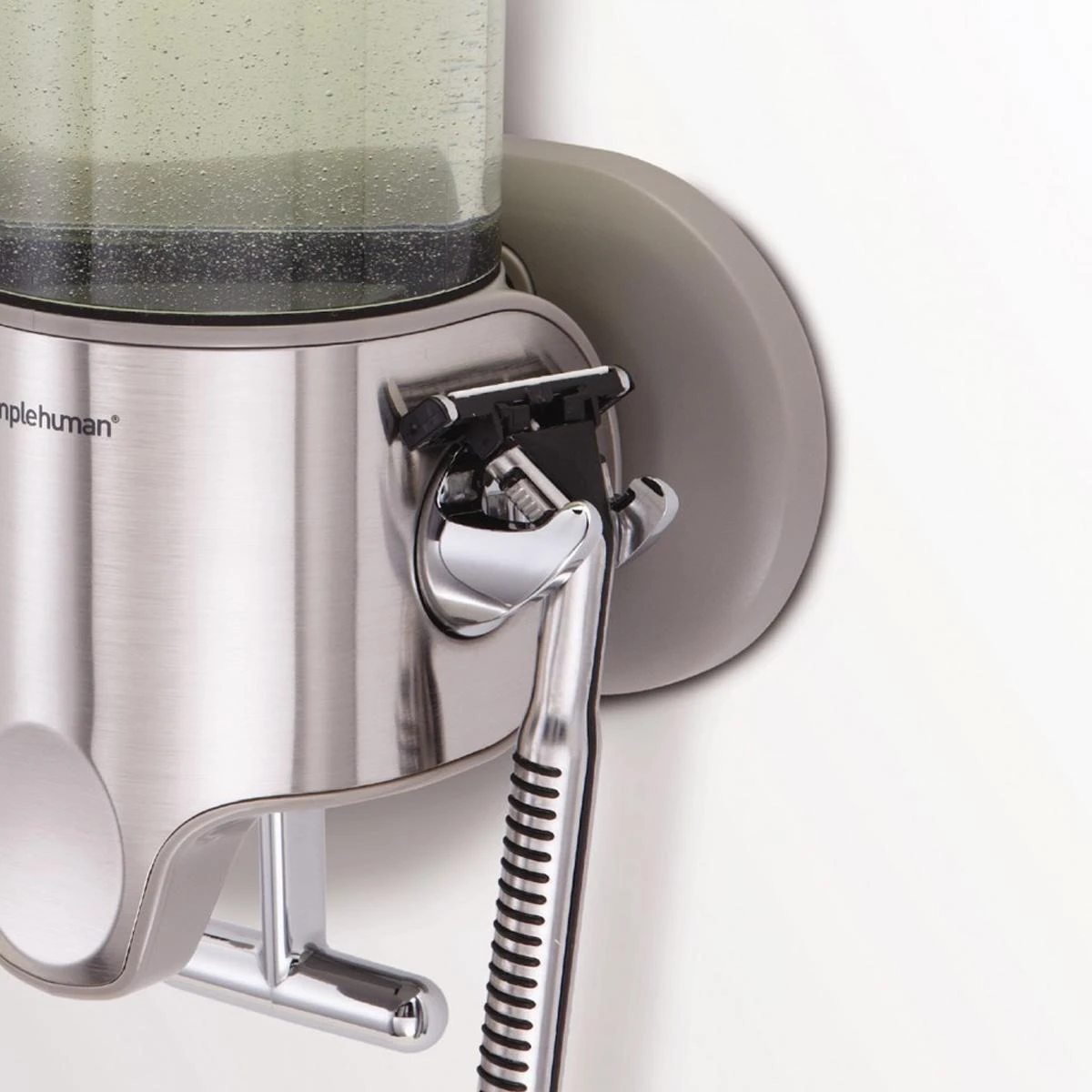 Stanley simplehuman BT1028 muilo dozatorius 0,444 L Nerūdijančiojo plieno, Permatomas