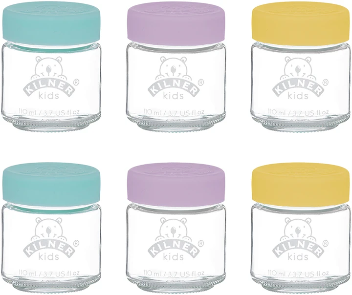 Kilner Rinkinys Rinkinys 6 słoików 110ml 0025.016