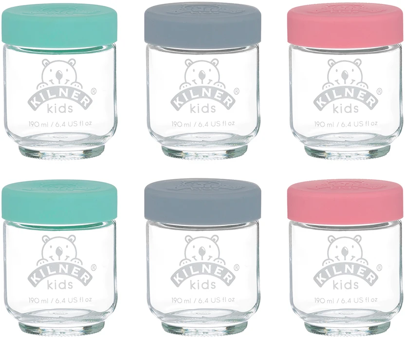 Kilner Rinkinys Rinkinys 6 słoików 190ml 0025.017