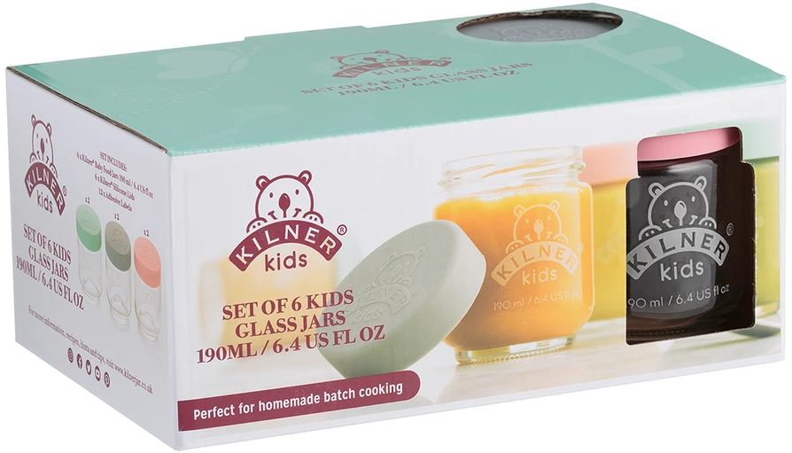 Kilner Rinkinys Rinkinys 6 słoików 190ml 0025.017