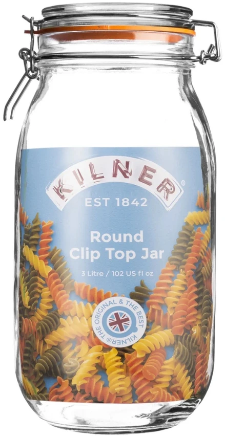 Słoik apvalus CLIP TOP 3L / Kilner