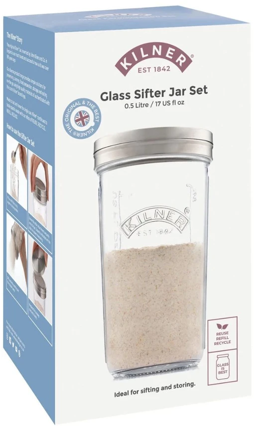 SIETINUKO STIKLAINIS / Kilner