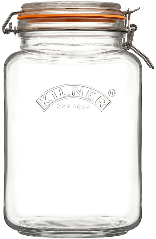 Kilner KIL stiklainis 3 l. Su užsegimu