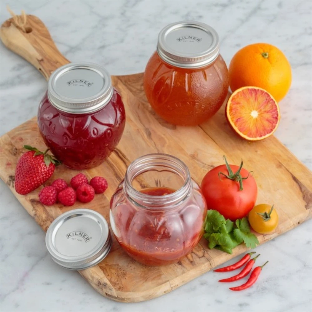 Oranžinis VAISIŲ KONSERVAS 0,4L / Kilner