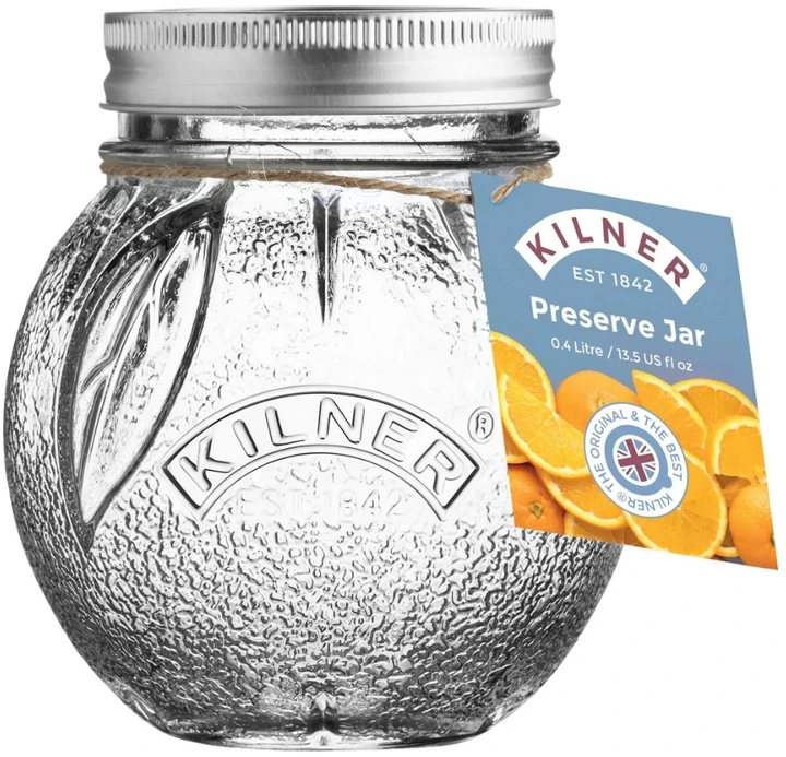 Oranžinis VAISIŲ KONSERVAS 0,4L / Kilner